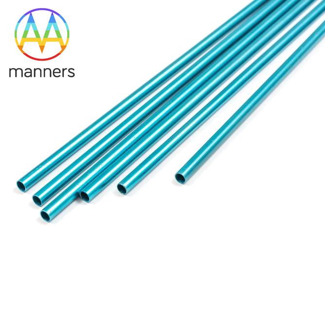Mae Cwsmeriaid Iwerddon 650pcs yn Troi Peiriant CNC Anodize Tiwb Rownd Alwmin...