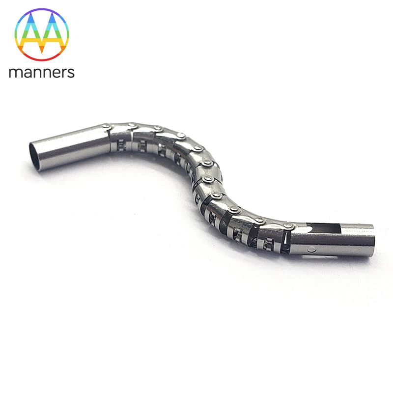 Mae Cwsmer yr Eidal 1000 Pcs Custom Flexible Endoscope Snake Bone Tube Wedi G...