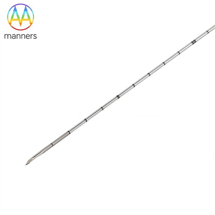 Stainless Steel Laser Marking Echogenic Needles